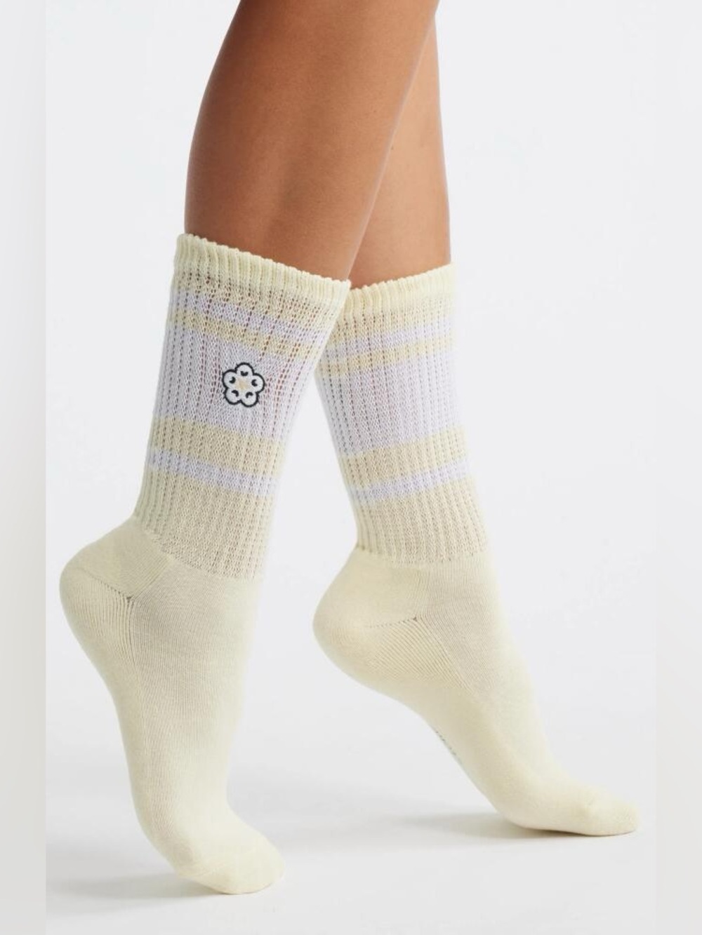 Stems Varsity Flower Crew Socks